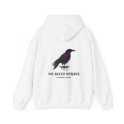 BALTIMORE RAVENS HOODED SWEATSHIRT