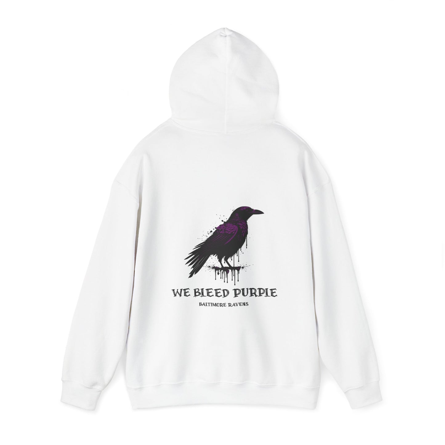 BALTIMORE RAVENS HOODED SWEATSHIRT